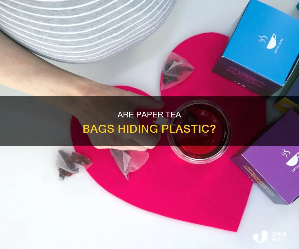 do paper teabags have plastic in them