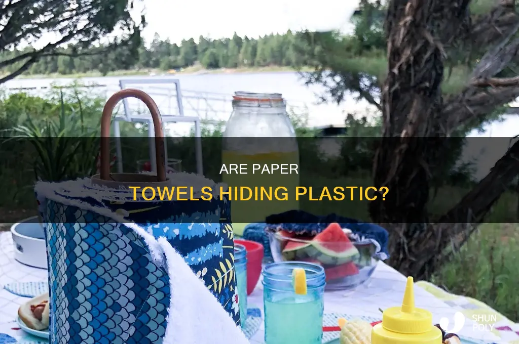 do paper towels contain plastic