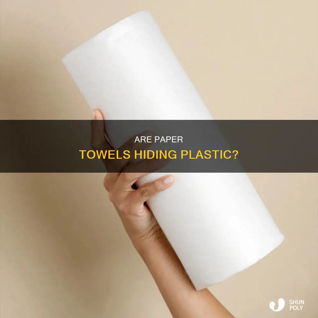 do paper towels have plastic in them