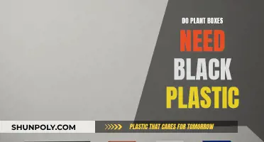 Black Plastic: Friend or Foe for Plant Boxes?