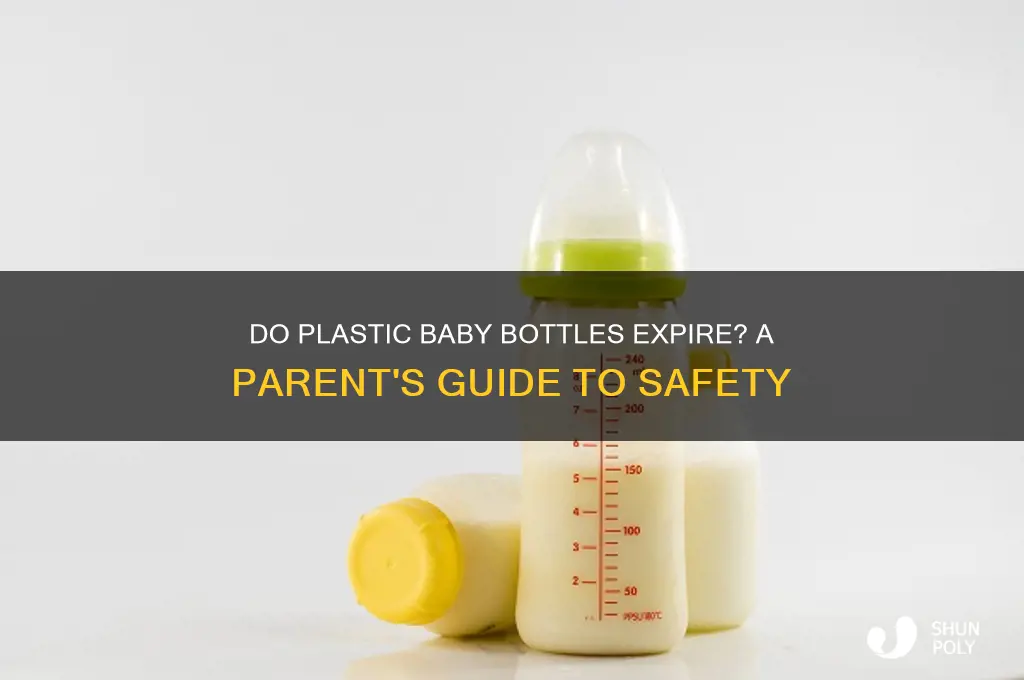 do plastic baby bottles expire