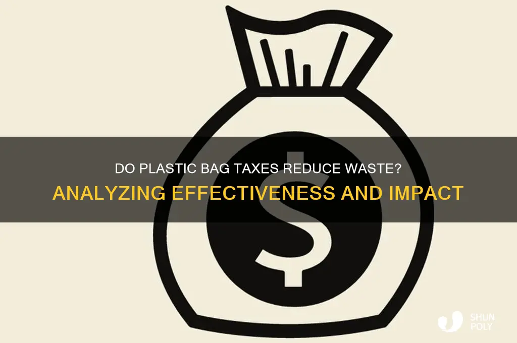 do plastic bag taxes work