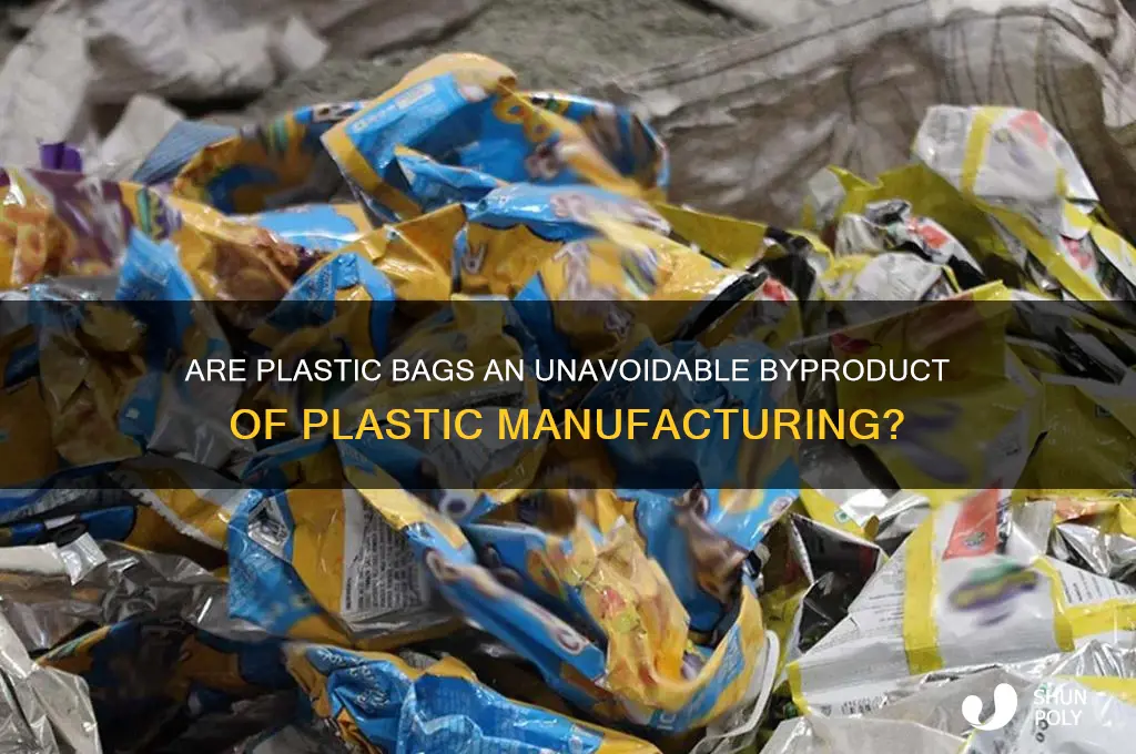 do plastic bags come a biproduct of plastic production