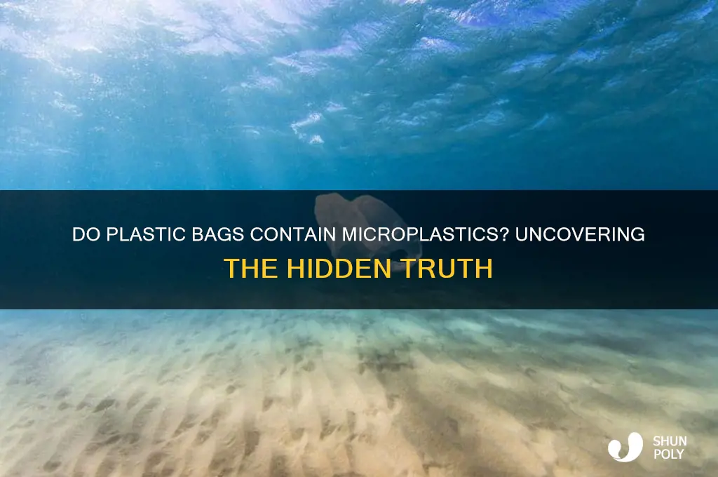 do plastic bags contain microplastics