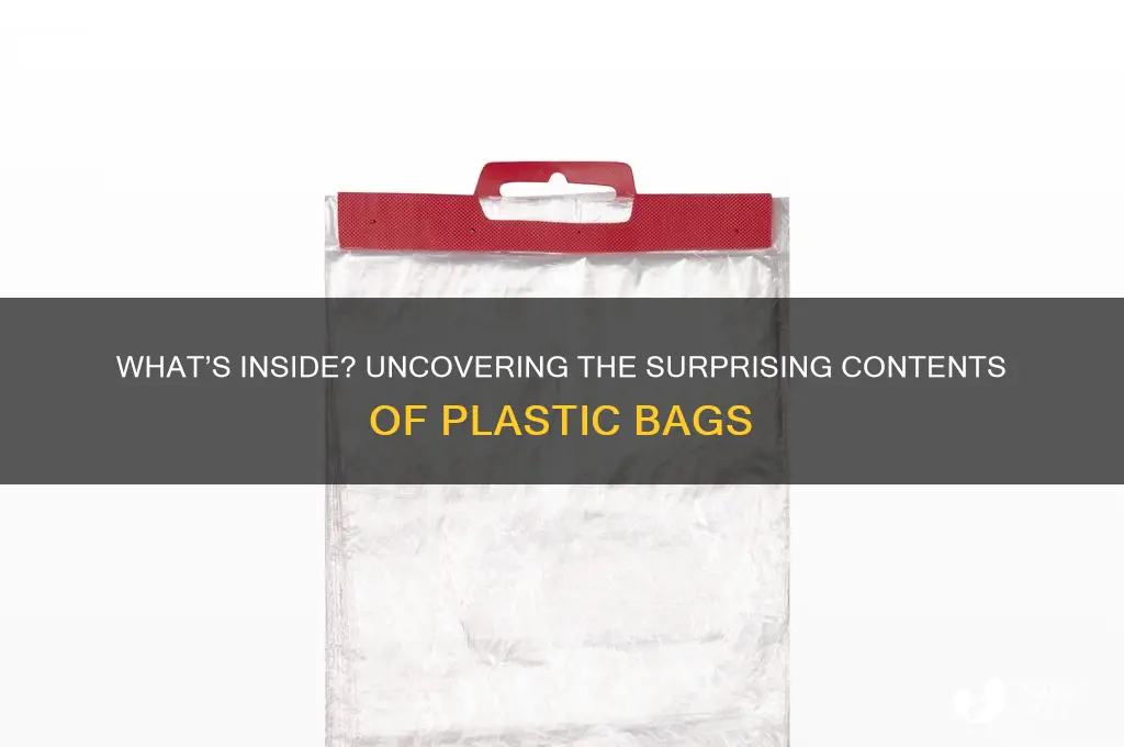 do plastic bags contain