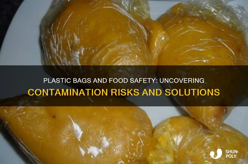 do plastic bags contaminate food