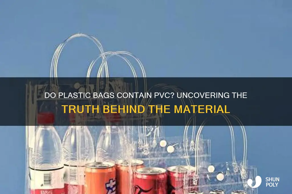 do plastic bags have pvc