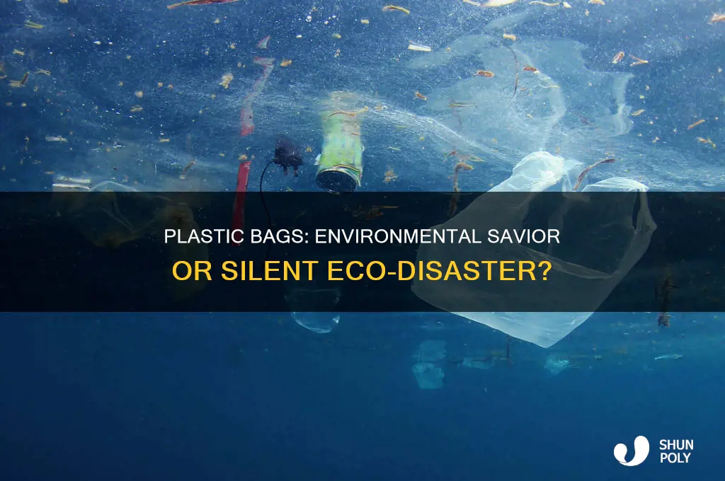 do plastic bags help the environment