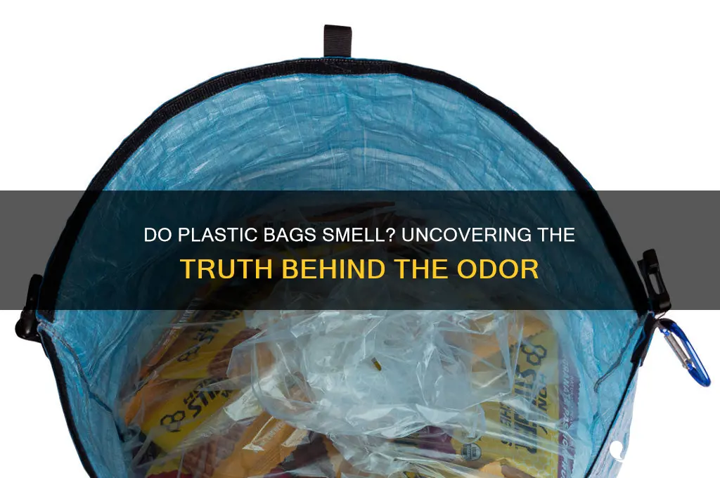do plastic bags smell
