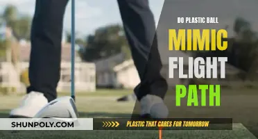 How Plastic Balls Mimic Flight Paths