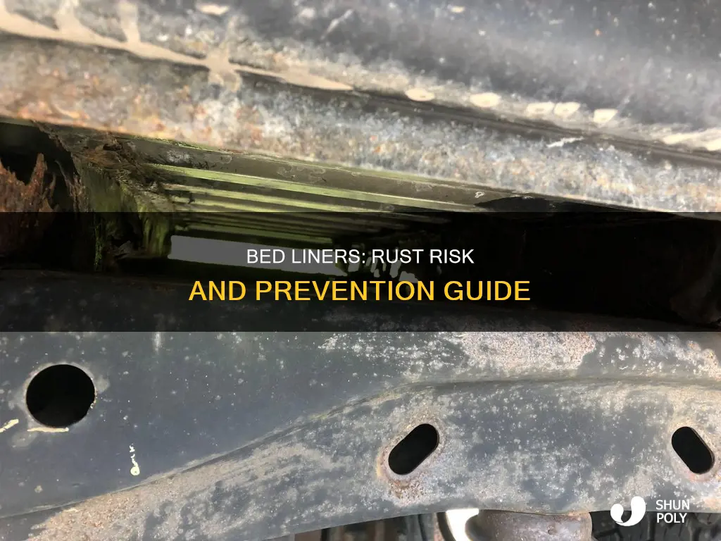 do plastic bed liners cause rust