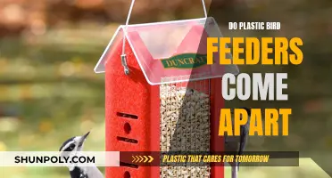 How to Disassemble a Plastic Bird Feeder