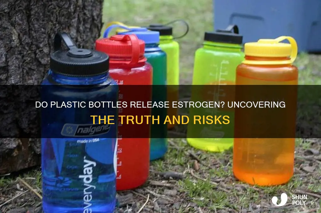 do plastic bottles contain estrogen