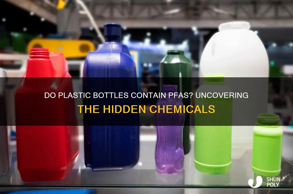 do plastic bottles contain pfas