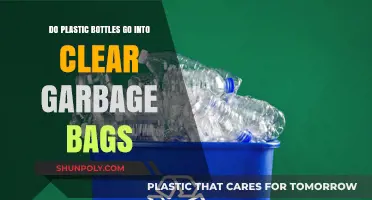 Clear Garbage Bags: Can Plastic Bottles Be Included in Disposal?