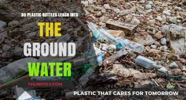 Do Plastic Bottles Contaminate Groundwater? Exploring Leachate Risks and Impacts