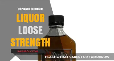 Does Liquor in Plastic Bottles Lose Alcohol Strength Over Time?