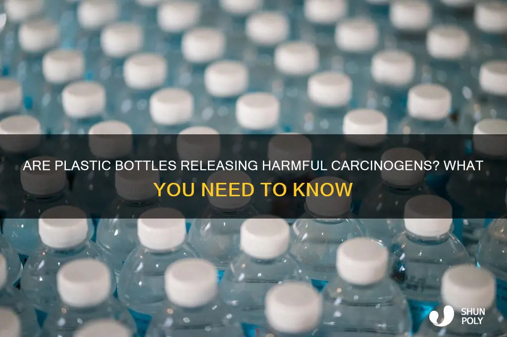 do plastic bottles releases carcinogenics