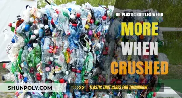 Crushed vs. Whole: Do Plastic Bottles Weigh More When Compressed?