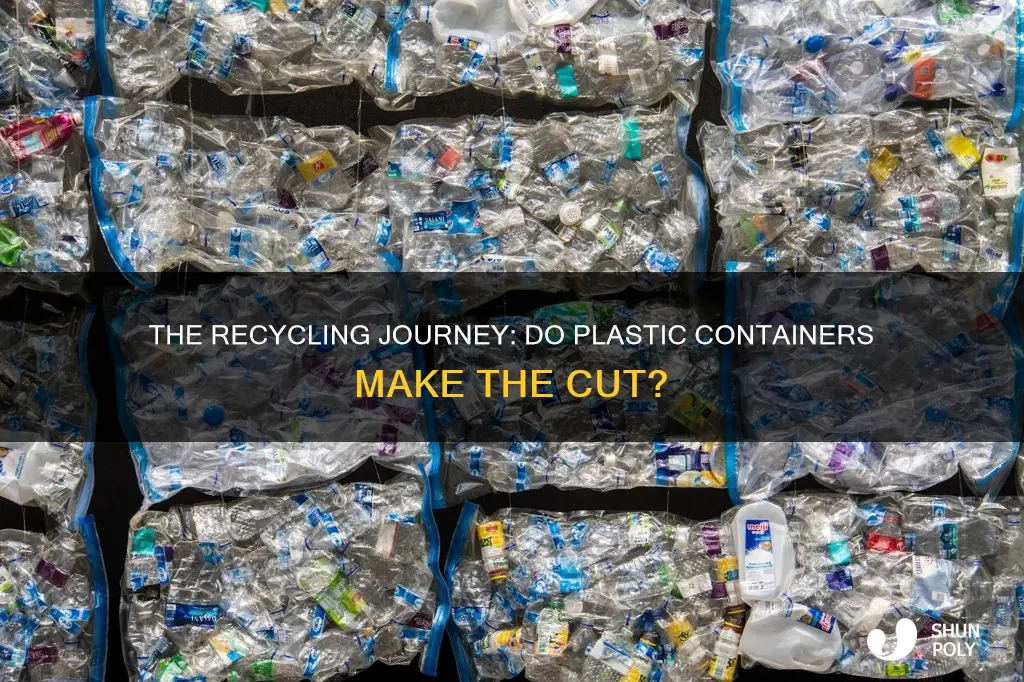 do plastic containers get recycled