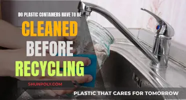 How to Prepare Plastic Containers for Recycling