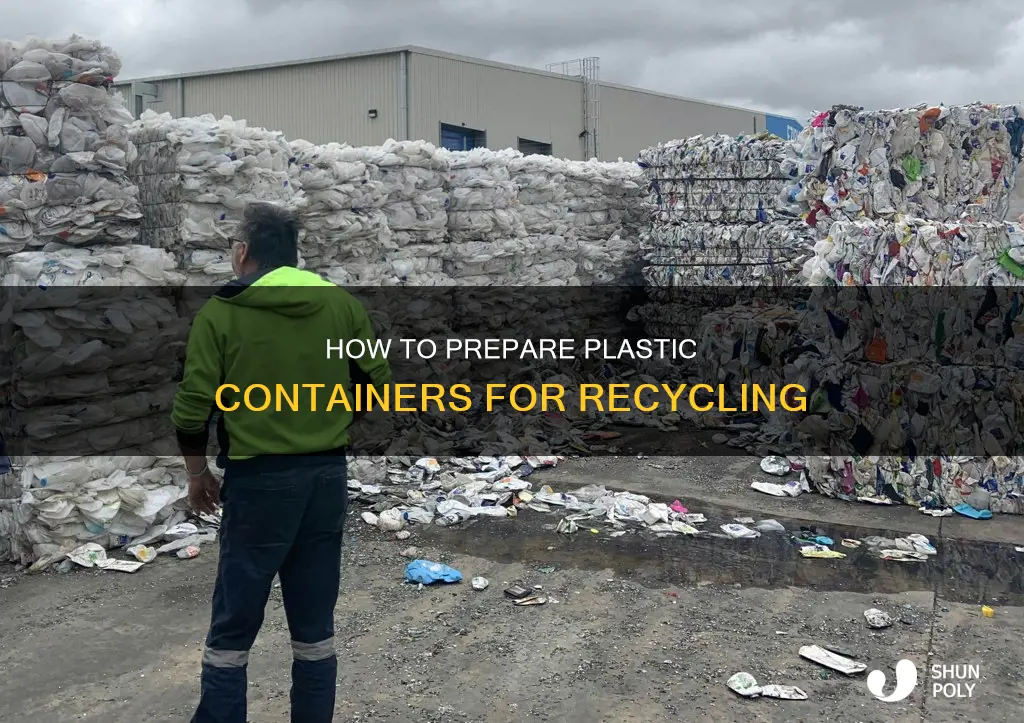 do plastic containers have to be cleaned before recycling