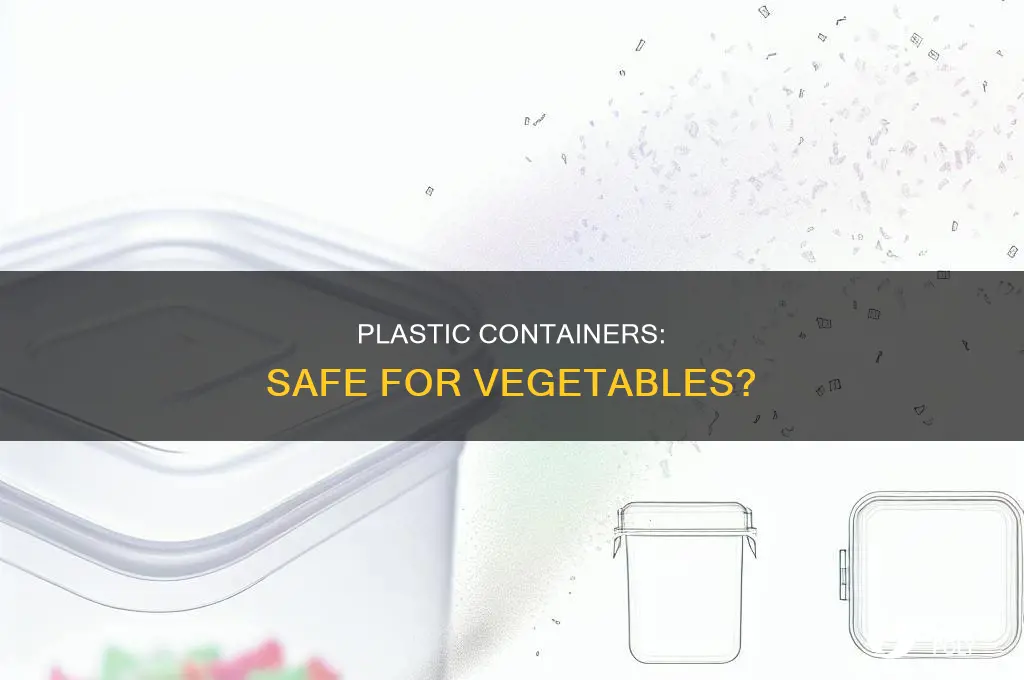 do plastic containers leach into soil of vegetables