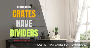 Plastic Dog Crates: Dividers for Customizable Space and Comfort