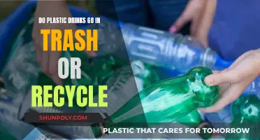 Plastic Drink Containers: Trash or Recycle?