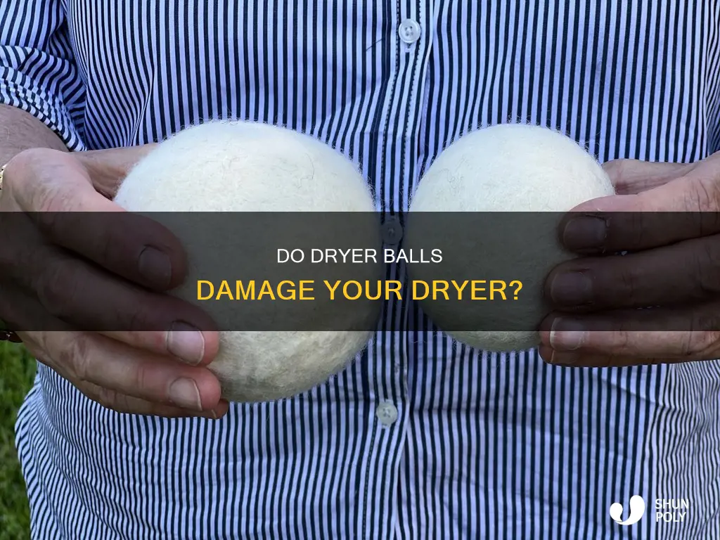 do plastic dryer balls damage dryer
