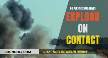 Do Plastic Explosives Detonate on Contact?