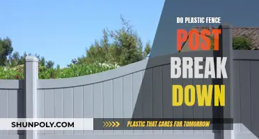 Plastic Fence Posts: Do They Break Down?