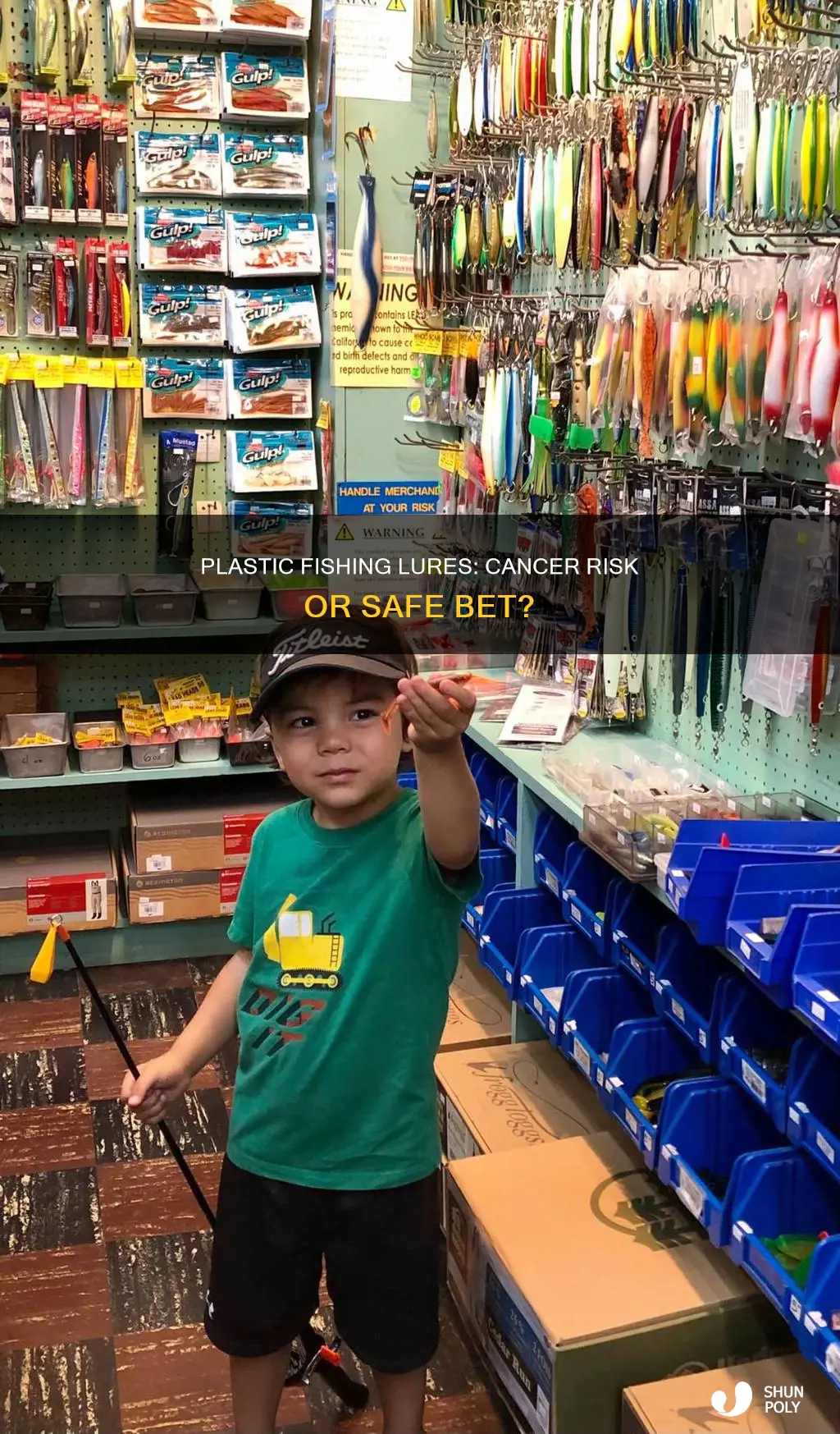 do plastic fishing lures cause cancer