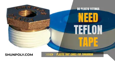 Teflon Tape and Plastic Fittings: A Necessary Combination?