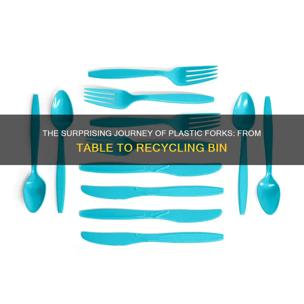 do plastic forks get recycled