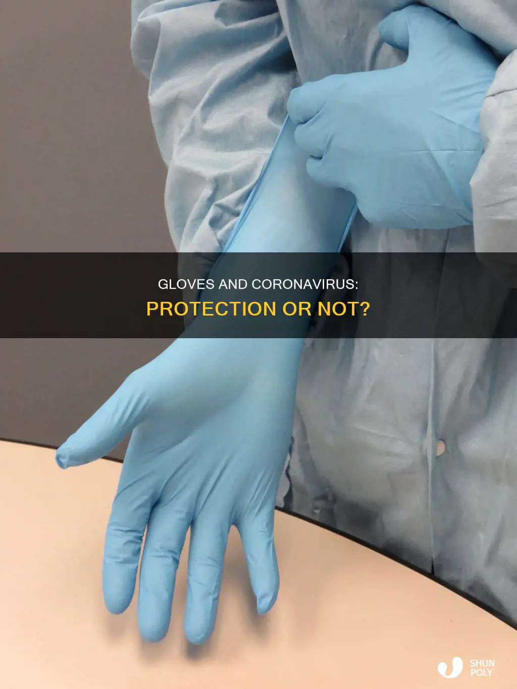 do plastic gloves protect against coronavirus