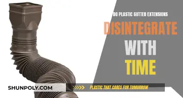 Gutter Extensions: Plastic's Longevity and Decay