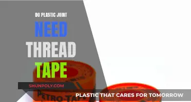 Plastic Joint Thread Tape: Is It Necessary?