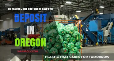 Are Plastic Juice Containers Refundable in Oregon?