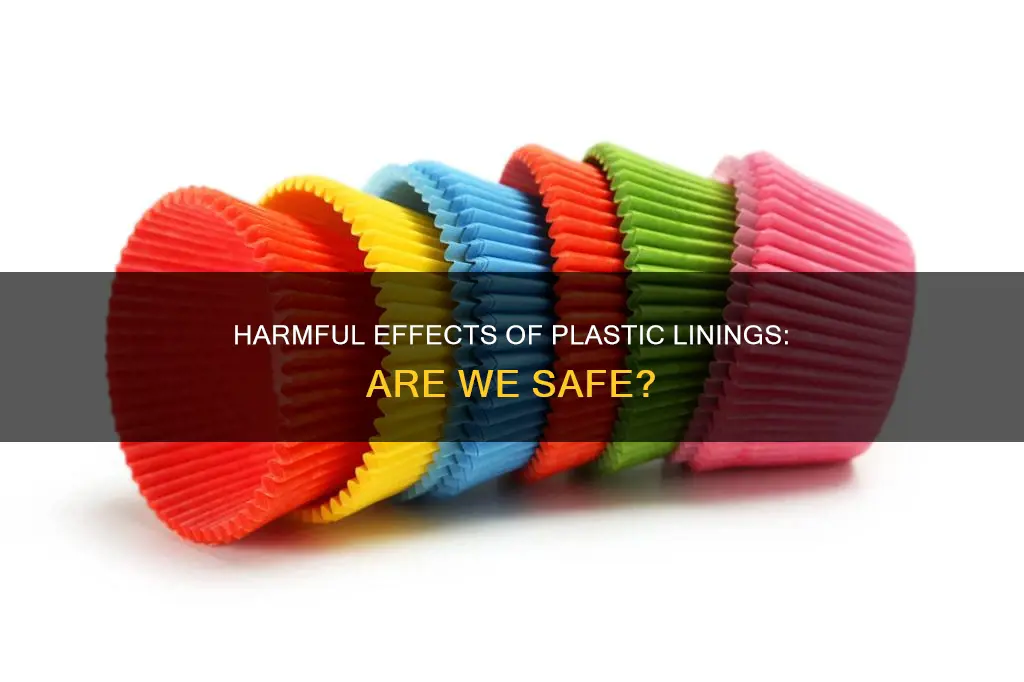 do plastic linings leach harmful chemicals