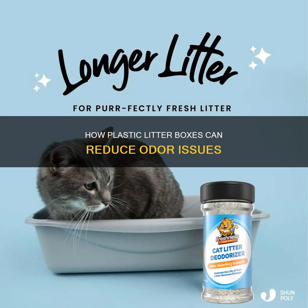 do plastic litter boxes absorb smell