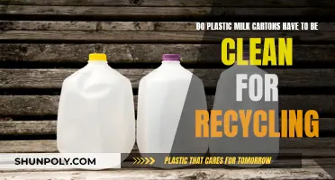 Clean or Dirty? The Recycling Dilemma of Plastic Milk Cartons