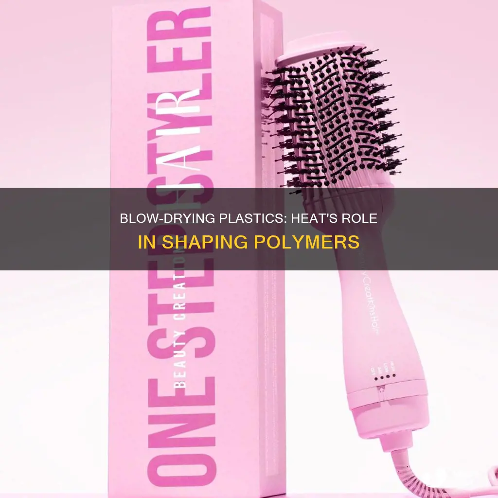do plastic need heat for blow drying