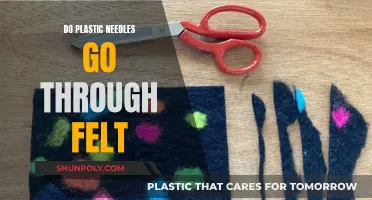 Plastic Needles and Felt: A Perfect Match?