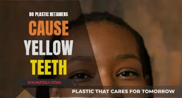 Plastic Retainers: The Yellow Teeth Conundrum