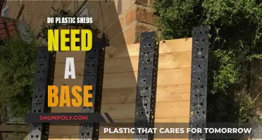 Plastic Sheds: Do They Need a Base?