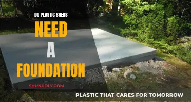 Plastic Sheds: Foundation Needed or Not?