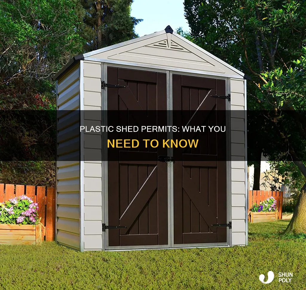 do plastic sheds need a permit