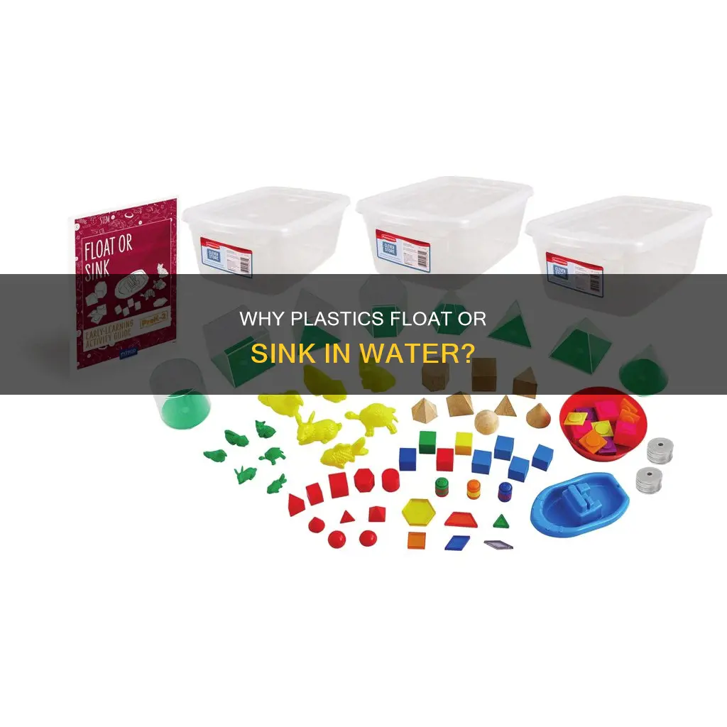 do plastic sink or float in water