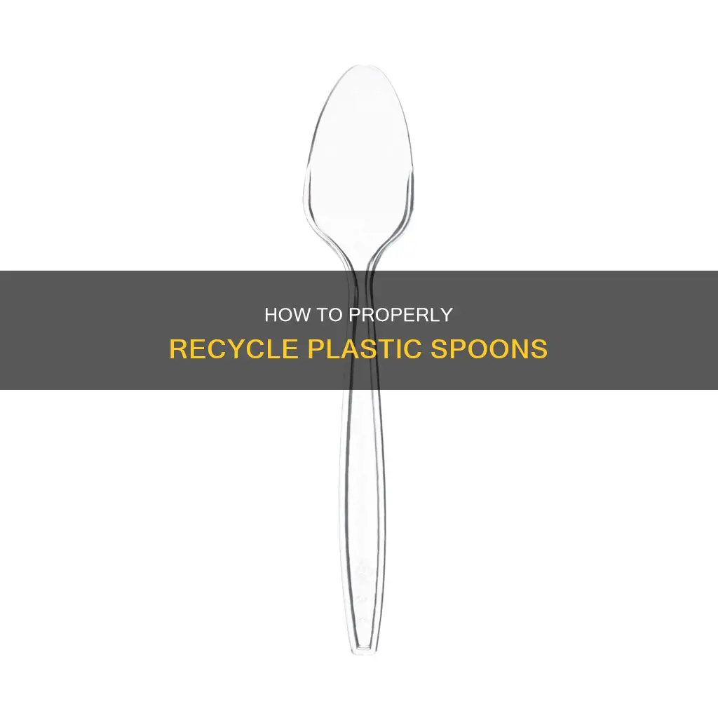 do plastic spoons go in recycling